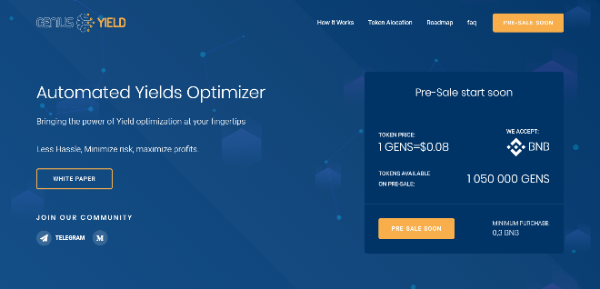 Genius Yield Bringing The Power Of Yield Optimization At Your Fingertips Bitcoinprovince